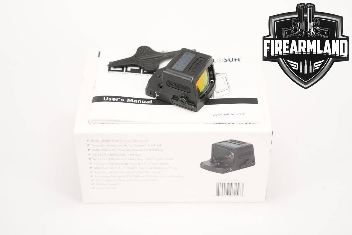 Holosun EPS 2 MOA Dot & 32 Circle Red Sight +ORIG BOX