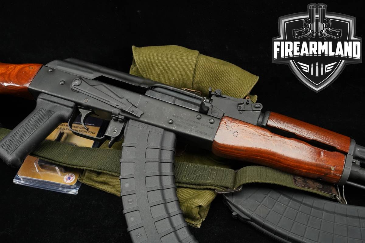 Romarm/Cugir GP WASR-10/63 7.62x39 AKM AK 16.3 Blued & Hardwood +2 MAGS