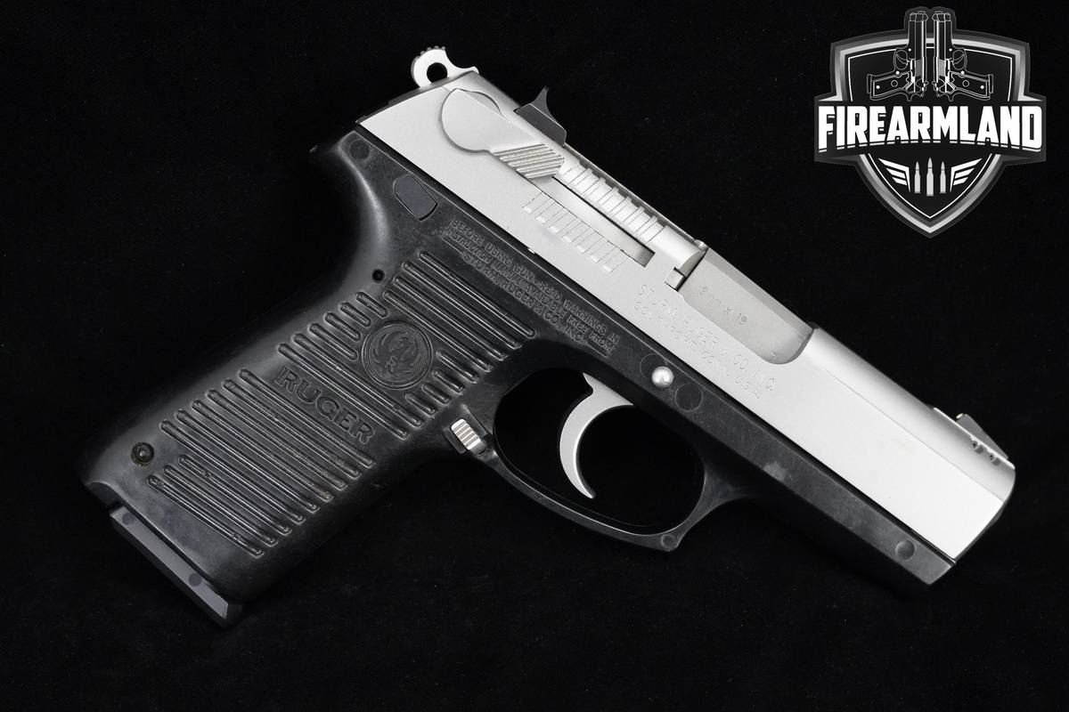 2000 Ruger P95DC 9mm 3.9" Two-Tone Ruger-P95 DC +ORIG CASE