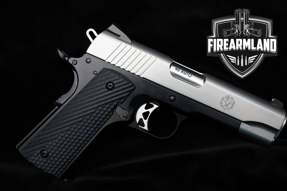 ORIG CASE Ruger SR1911 Commander 45 ACP Ruger SR-1911 Pistol 45-ACP 2MAGS