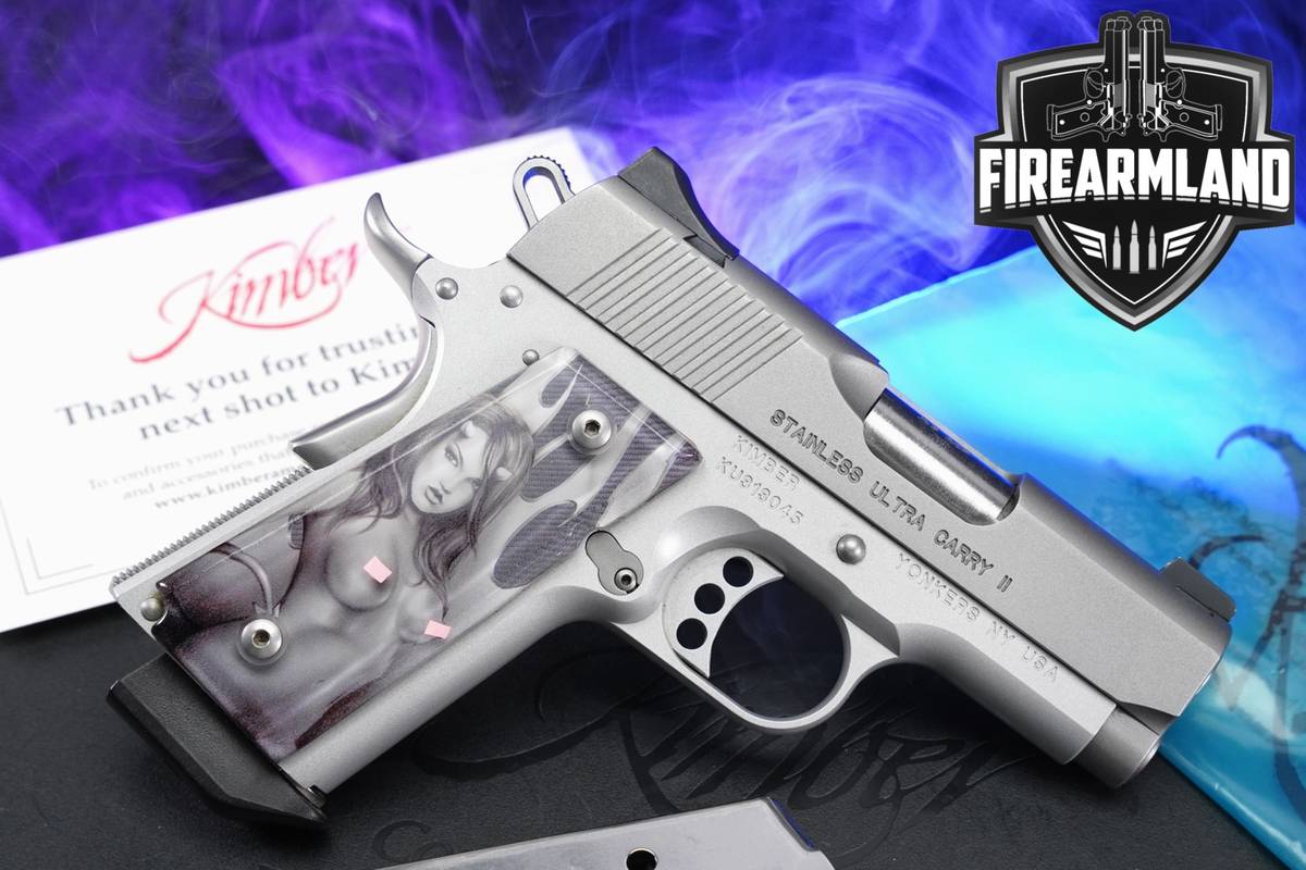 Kimber Stainless Ultra Carry II 45 ACP 1911 3" +2 MAGS & ORIG CASE