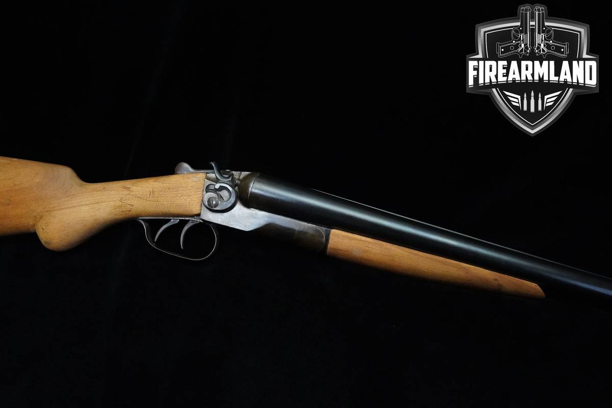 1914-1929 Riverside Arms Co SXS Rabbit Ear 12-Gauge 30" Blued 2 5/8"