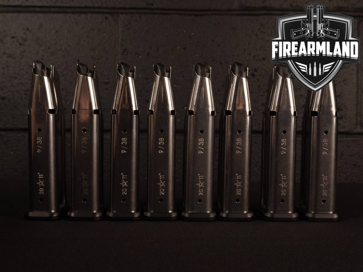 EIGHT (8) Staccato 17 RD MAGAZINES STI 2011 DS 1911