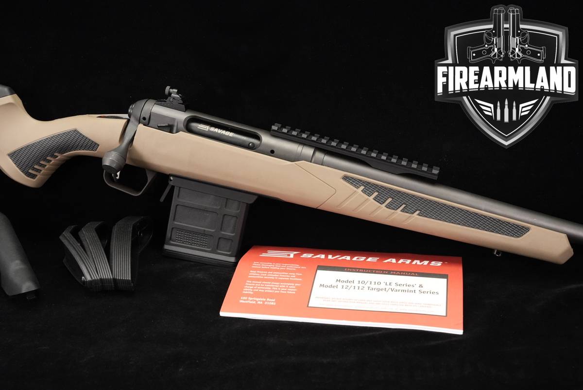 Savage Arms 110 Scout 308 Winchester 16.5 Black & FDE M110 +ORIG BOX