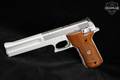 Smith & Wesson (S&W) Model 622 Target .22 LR Satin Stainless in Very Good Condition Image 2
