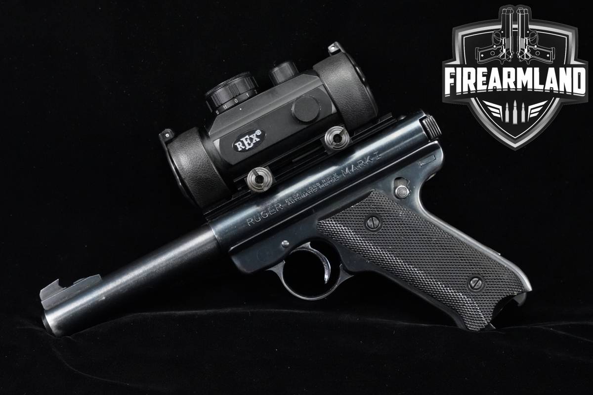 1973 Ruger Mark I Target 22LR 5.5" MK1 MK-1 Blued +OPTIC