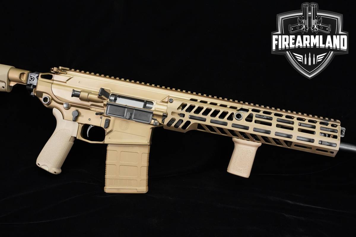 Sig Sauer MCX-SPEAR 7.62 NATO 16" Coyote Brown +4 MAGS & ORIG BOX