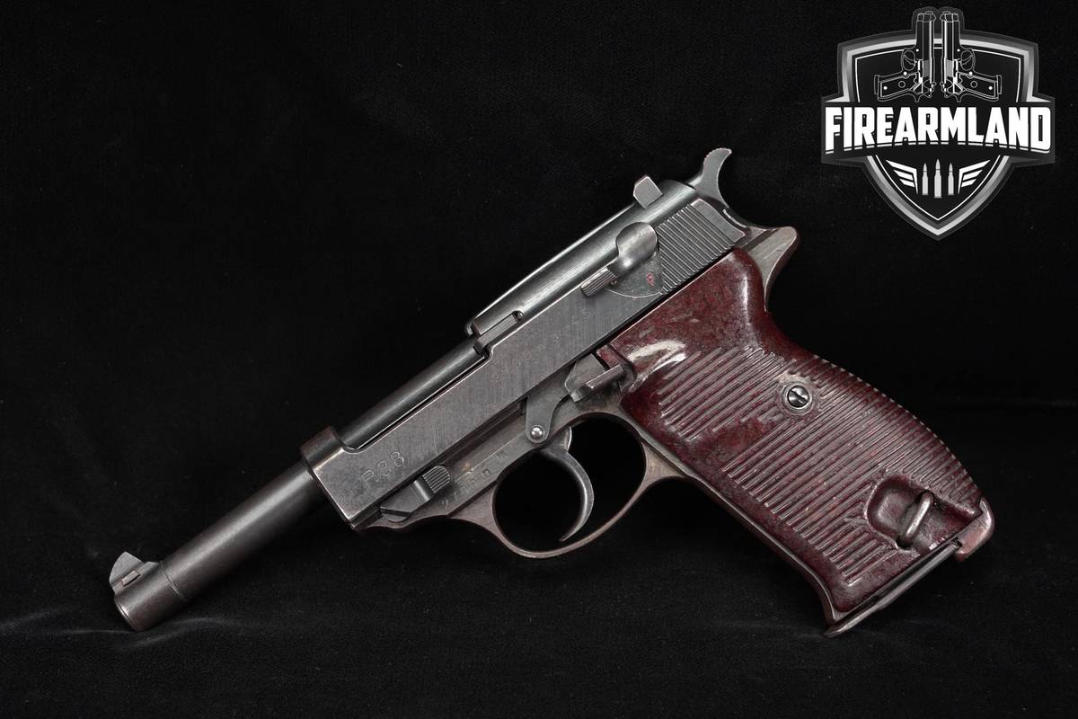 1943 GERMAN WW2 Walther P.38 Ac 43 (WWII Code) 9mm 4.9" P 38 DA/SA