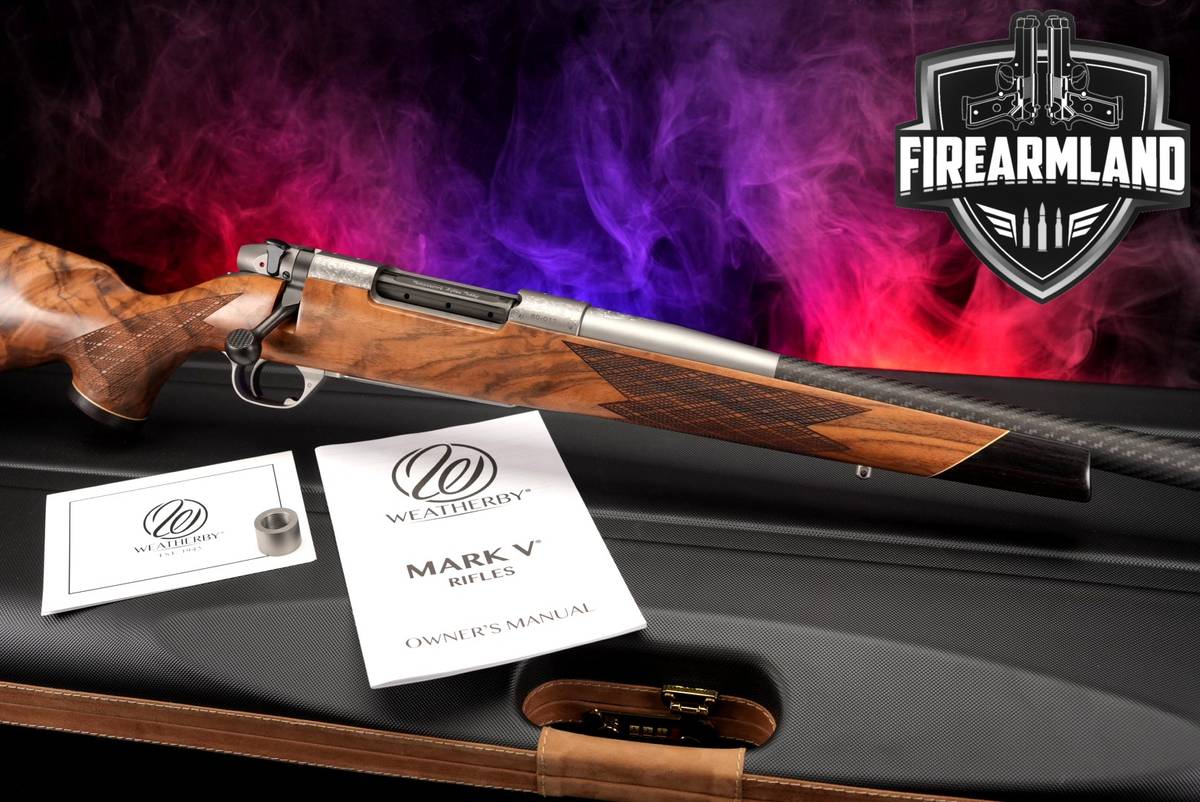 LIKE-NEW! COMMEMORATIVE Weatherby Mark V 80th ANNIVERSARY 300 Wby Mag MK 5