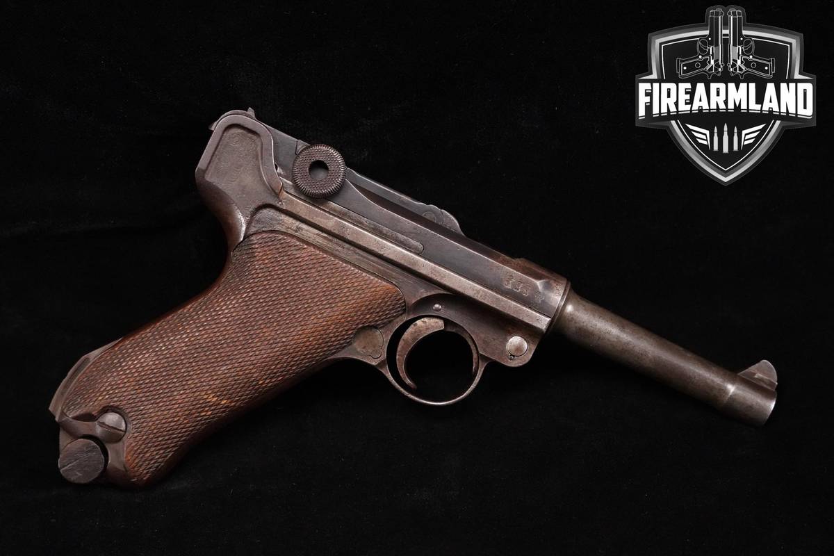 GREAT-WAR  1918 DWM P.08 Luger 9mm 3.9" Blued DWM-P.08 P08 P-08 WW1