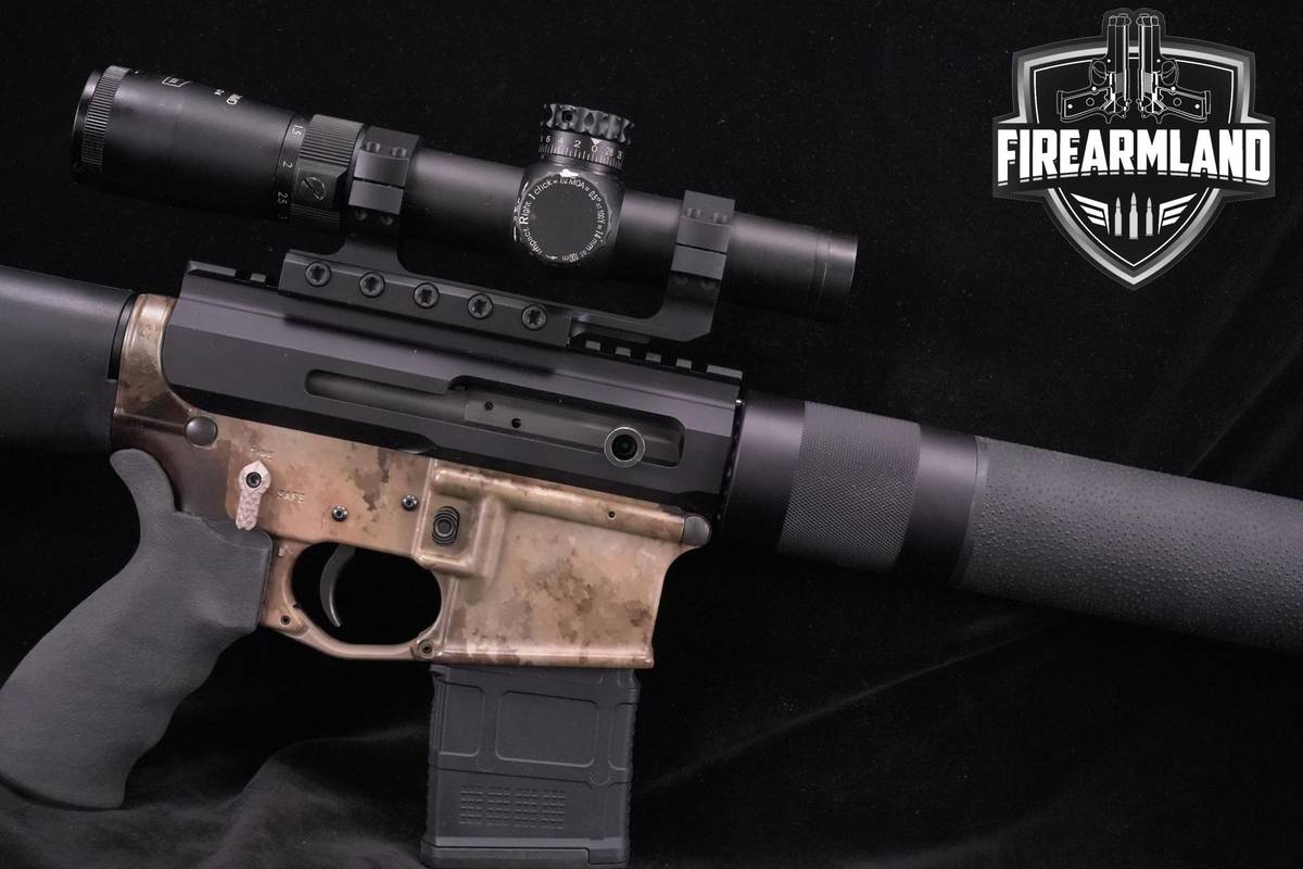 DPMS Panther Arms A-15 BCA Upper 5.56 NATO AR15 18.0" Camo +OPTIC