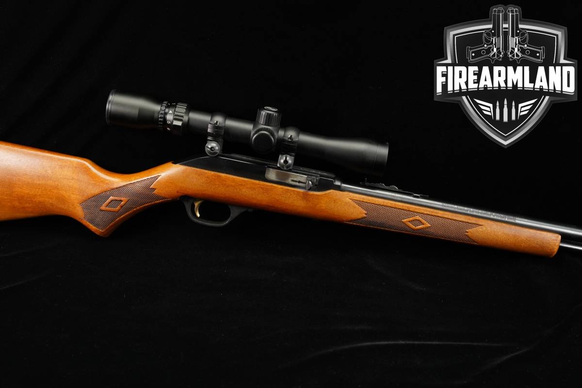 Marlin Model 60 22LR 22" Blued & Hardwood M60 +BUSHNELL SCOPE
