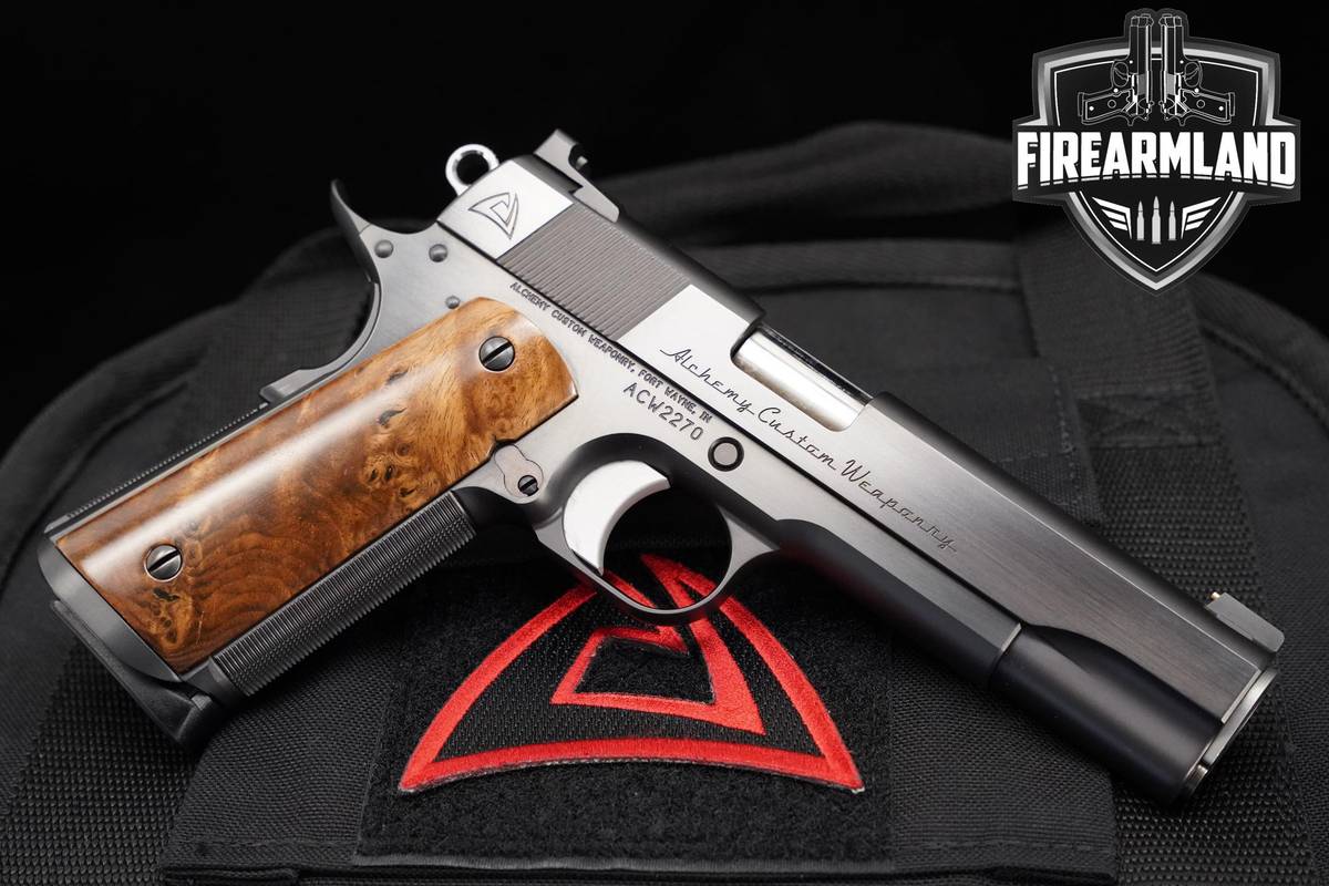 HAND BUILT! Alchemy Custom Weaponry Prime Elite 45 ACP 1911 5" +ORIG CASE