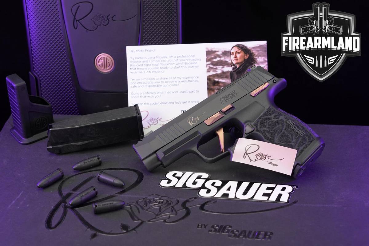 Sig Sauer P365XL COMP ROSE MS 9mm 3.1" P 365 XL Pistol +2MAGS & ORIG CASE