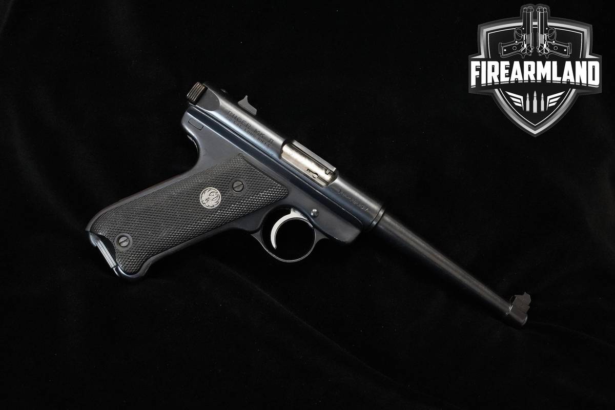FIRST YEAR! 1982 Ruger Mk. II 22LR 6" Blued Ruger Mark II Mark 2