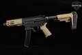 Palmetto State Armory (PSA) AR-V Lightweight HEX M-LOK MOE EPT 9mm Luger FDE in Excellent Condition Image 2