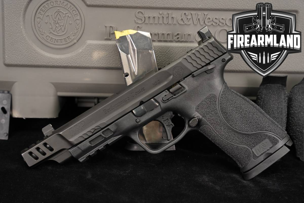 Smith & Wesson M&P 10MM M2.0 PC S&W M&P10 PORTED +2 MAGS, ORIG CASE