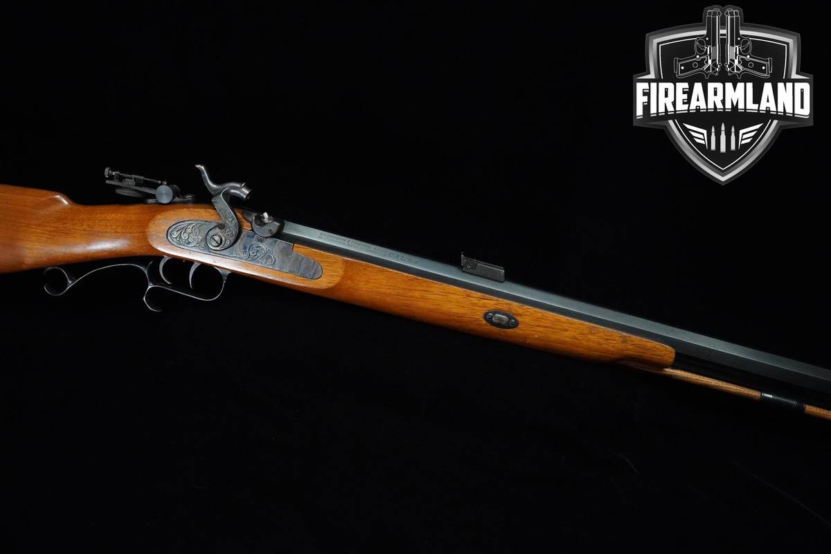 Thompson Center (TC-T/C) Hawken Marksmen .54 26" Blued Hawken ENGRAVED