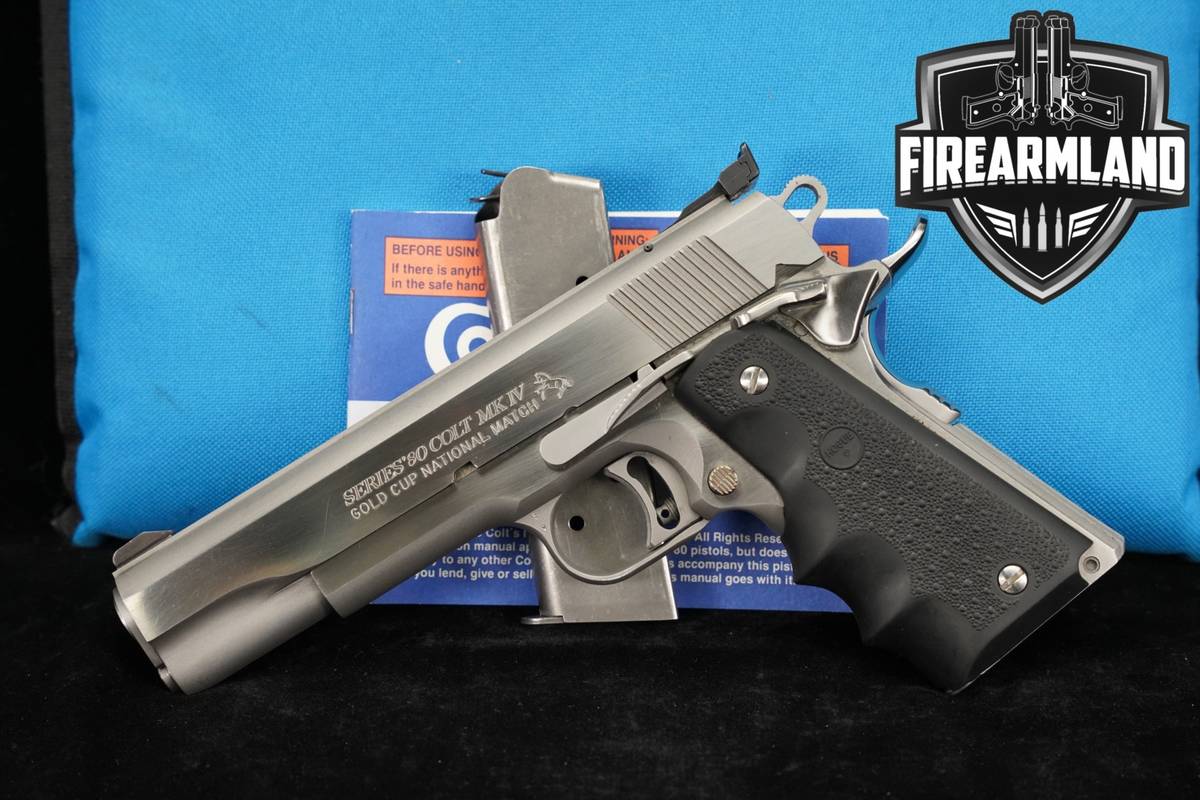 1993 Colt Gold Cup National Match MK IV Series 80 45 ACP 1911 Mark 4