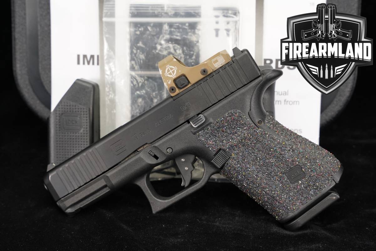 Glock 19 Gen5 MOS G19 Gen 5 9mm 4.02 +ORIG CASE, SIGHTMARK OPTICS