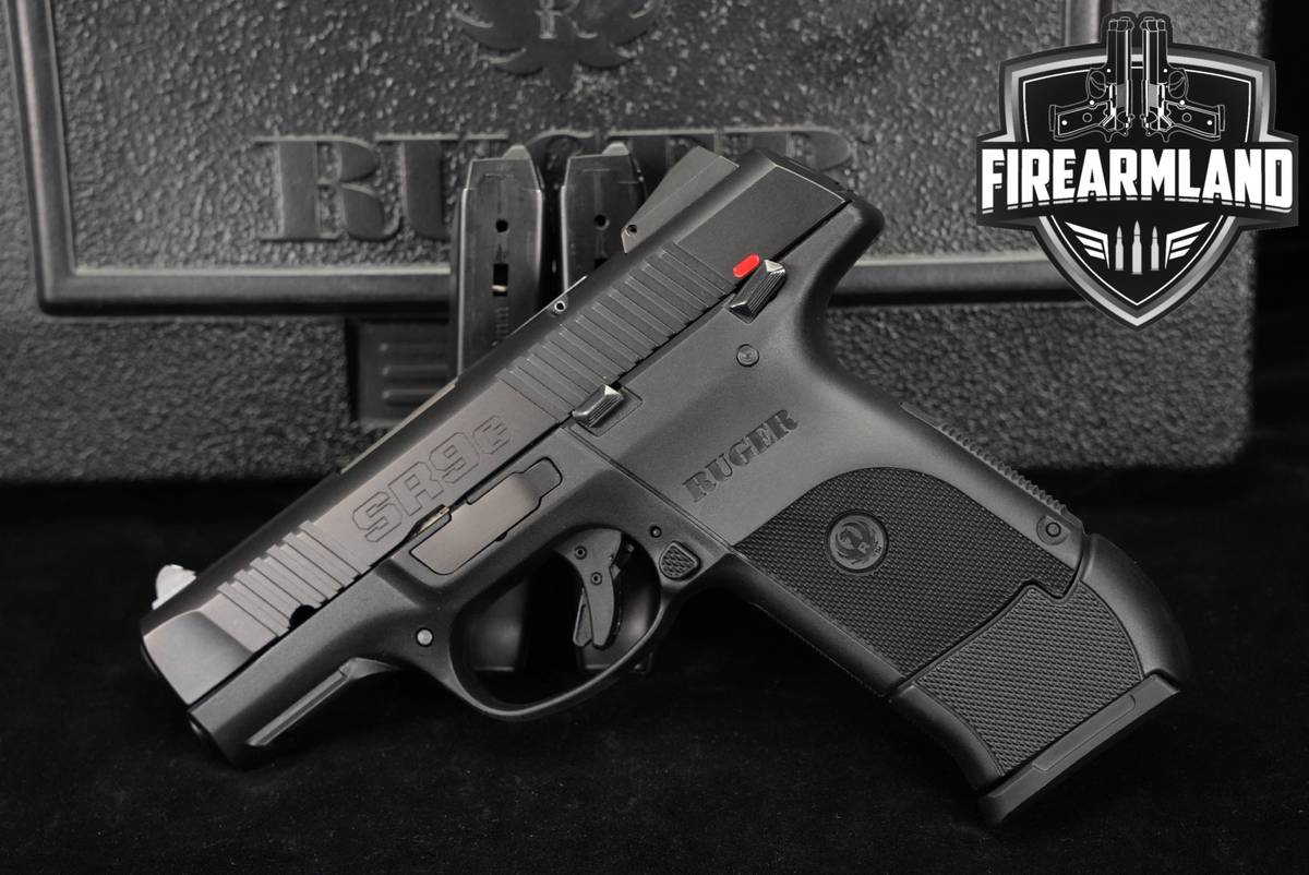 Ruger SR9c 9mm 3.5" SR9 C +3 MAGS & ORIG CASE