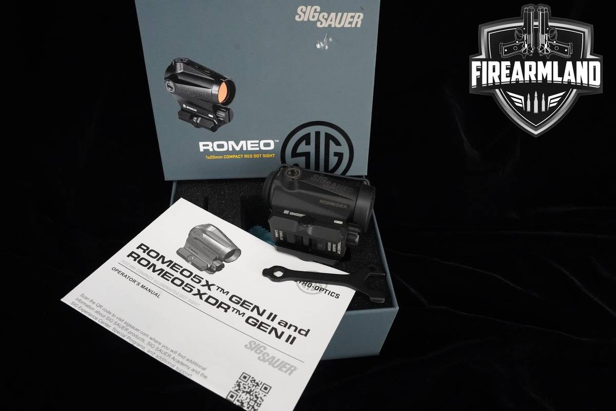 LIKE-NEW Sig Sauer ROMEO5X Gen II 2MOA Dot Sig-Sauer ROMEO5X ROMEO-5X OPTIC