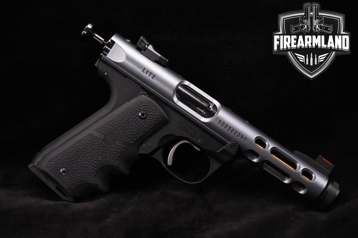 Ruger Mark IV 22/45 Lite 22LR 4.4" Gray MKIV MK-4 +6 MAGS