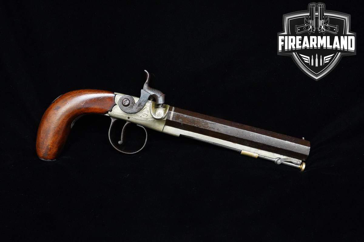 EARLY 1800's T. Bolton & Co. Dueling Pistol 45 BPM T.-Bolton Dueling-Pistol