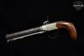 Early-Mid 1800's T. Bolton & Co. Dueling Pistol .45 BPM (Black Powder) Blued/German Silver in Good Condition Image 2
