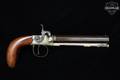 Early-Mid 1800's T. Bolton & Co. Dueling Pistol .45 BPM (Black Powder) Blued/German Silver in Good Condition Image 3