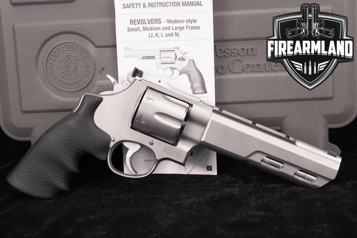 Smith & Wesson Model 629-6 S&W PC Competitor M629 DA/SA +ORIG CASE