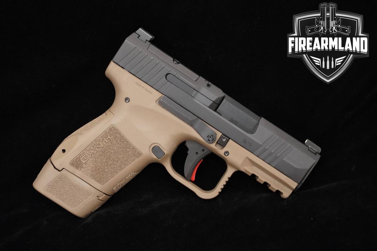 Canik METE MC9 Optic-Ready FDE 9mm 3.18" FDE MC 9 +4 MAGS & ORIG CASE