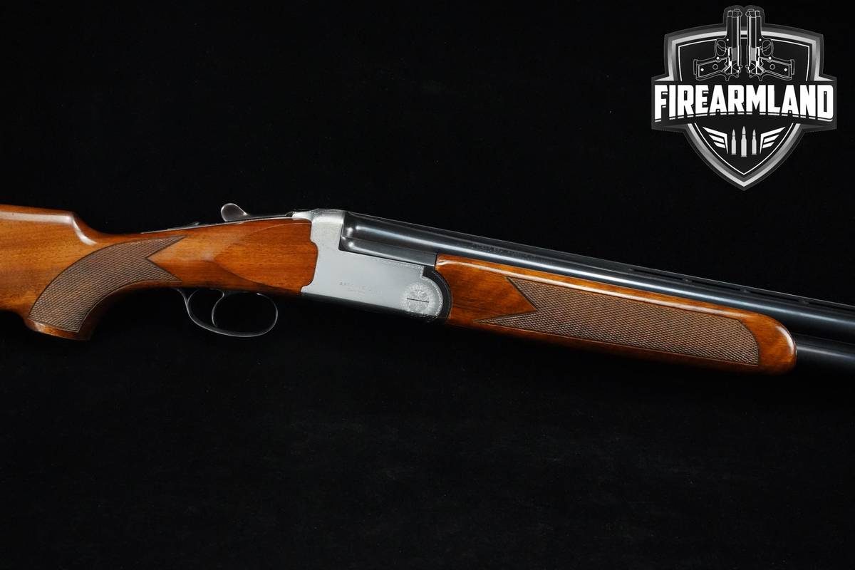 OVER/UNDER Antonio Zoli Silver Snipe 12-Gauge 30" Satin Nickel 3"