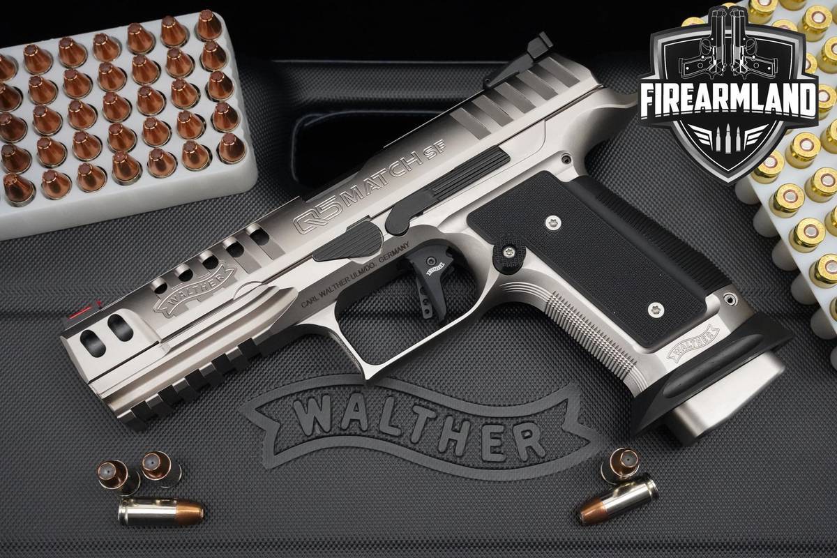 Walther Q5 Match SF BLACK TIE 9mm 5" Walther-Q5 Match BLACK-TIE +ORIG CASE