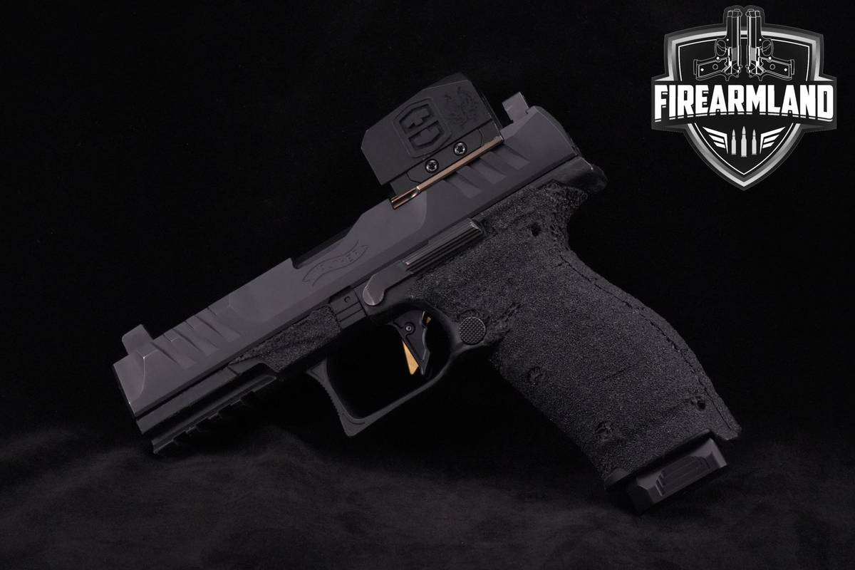 Walther PDP FS OR 9mm 4.5" Walther-PDP +3 MAGS, ORIG CASE, OPTIC & HOLSTER