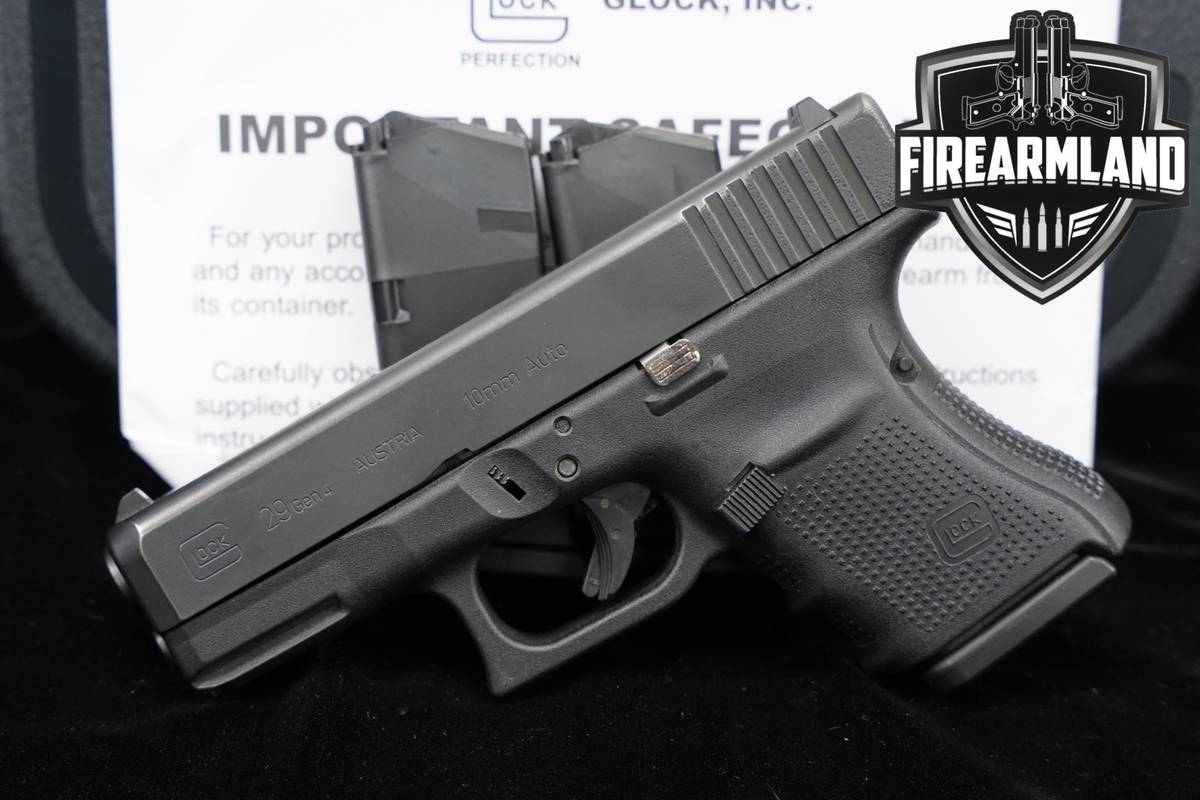Glock 29 Gen4 G29 Gen 4 10mm 3.78 +3 MAGS & ORIG CASE