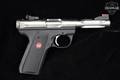 2008 Sturm Ruger Mark III 22/45 Hunter .22 LR Two-Tone Stainless in Very Good Condition Image 3