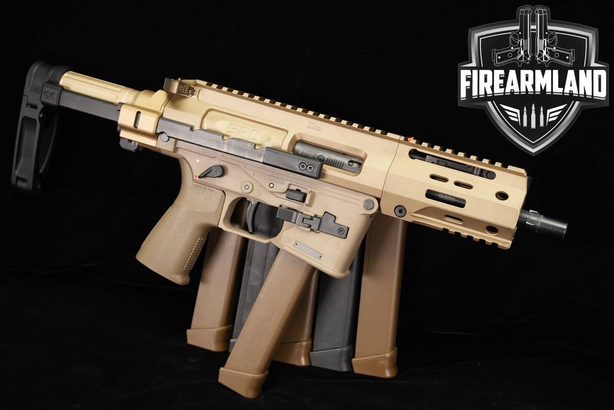 Brugger & Thomet SPC9 PDW G 9mm B&T 6.6" Coyote Tan SPC-9 SWISS +6 MAGS