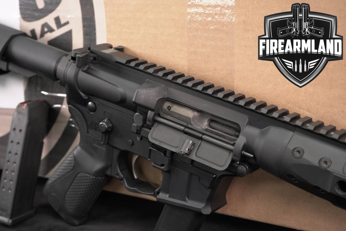 LWRC IC-9 Pistol 9mm AR9 8.5" AR IC9 +2 MAGS & ORIG BOX