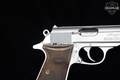Walther PPK/S Stainless Limited Edition Walnut Wood Grips .380 ACP Stainless Steel in Excellent Condition Image 5