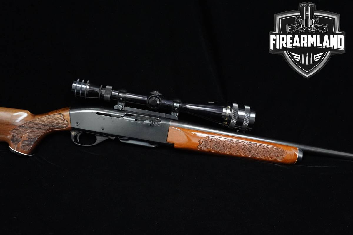 Remington Model 742 Woodsmaster 30-06 22" Blued Remington 742 +REDFIELD