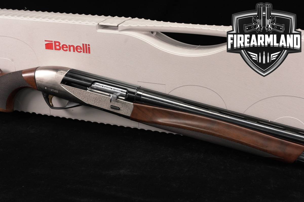 Benelli ETHOS 12-Gauge 28" Nickel & Walnut CARBON-FIBER RIB +ORIG CASE
