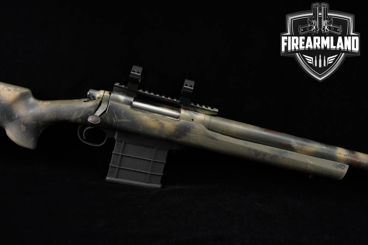CUSTOM Remington Model 700 280 Ackley Imp AI 26" Multi-Tone Camo