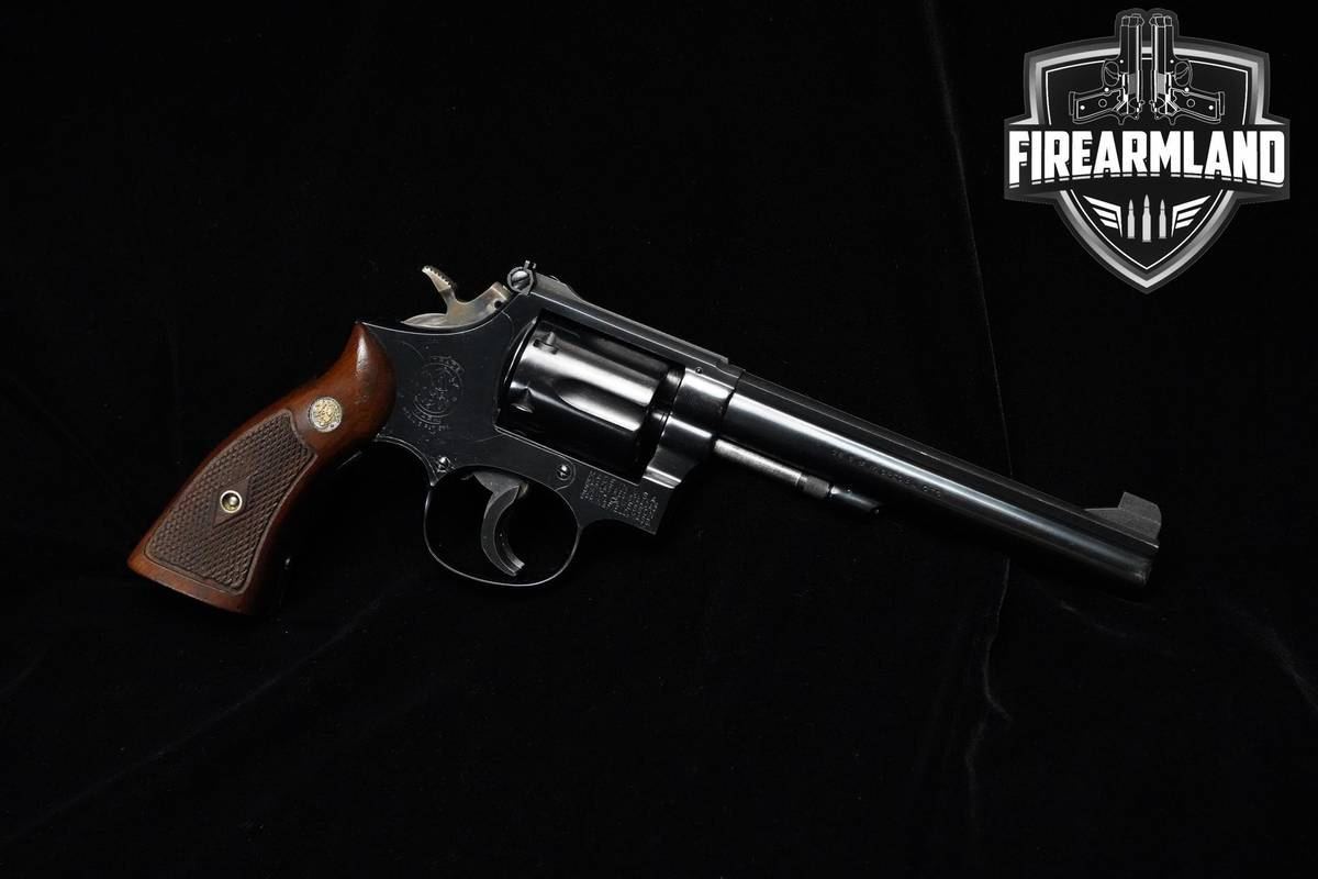 1963 Smith & Wesson (S&W) Model 14-2 K-38 Masterpiece 38 Special S&W 14-2