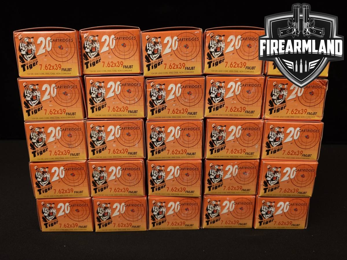 500 RDS! 7.62x39 Ammo 7.62