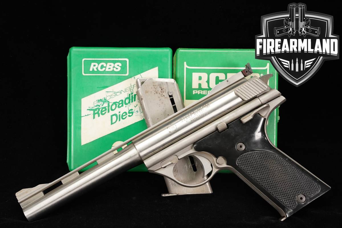 Trade Deed Estates TDE Auto Mag Model 180 44 AMP 6.5 Stainless +2 MAGS