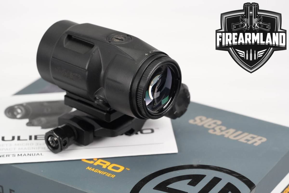 SIG Sauer Electro-Optics Juliet 3 Micro 3x Magnification Sight +ORIG BOX