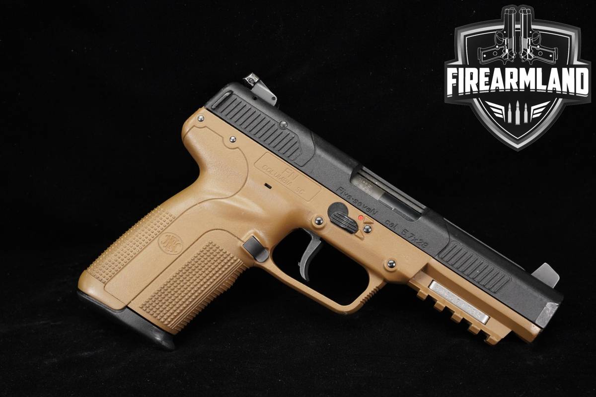 FN Five-seveN Mk2 5.7x28 4.8" Two-Tone FDE 57 5 7
