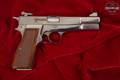 1980 FN Herstal (FNH) Hi-Power 9mm Luger Bright Nickel in Very Good Condition Image 4
