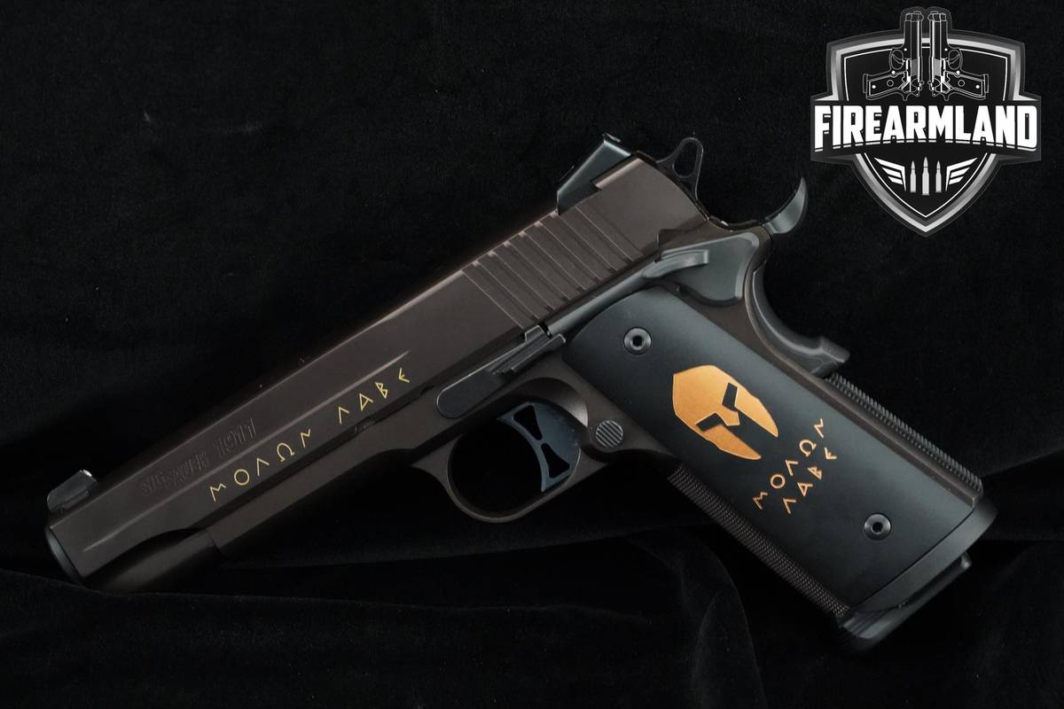MOLON LABE Sig Sauer 1911 Spartan 45 ACP Bronze PVD Sig-Sauer 1911